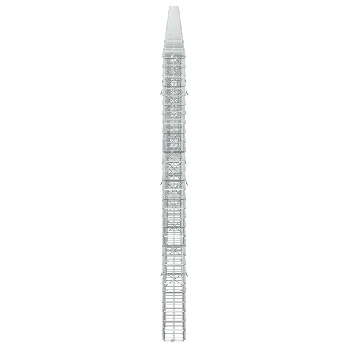 Γκαμπιόν με σύρμα 5 mm και πλέγμα 5x5 cm 700x10x150 εκ.