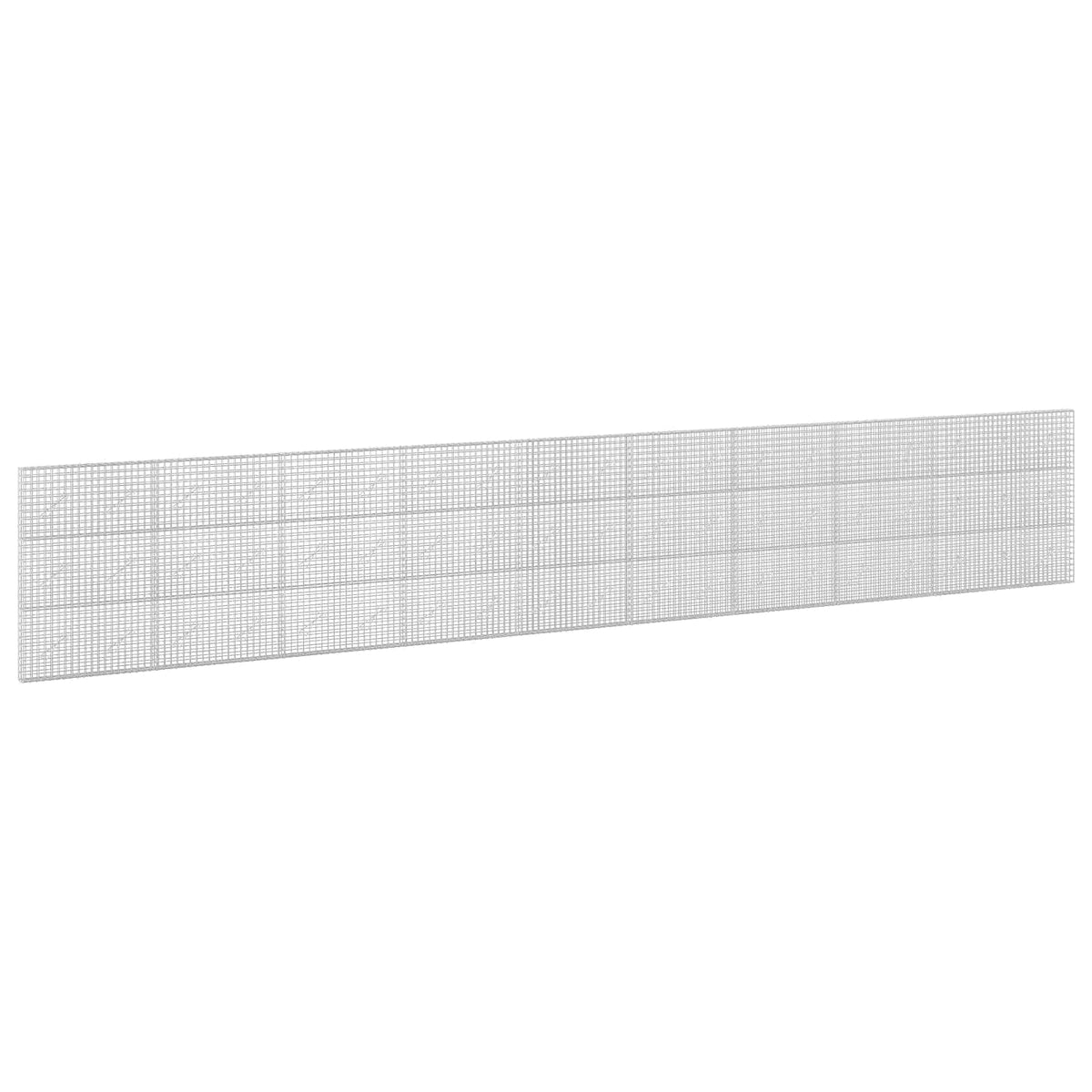 Γκαμπιόν με σύρμα 5 mm και πλέγμα 5x5 cm 950x10x150 εκ - Pakobazaar