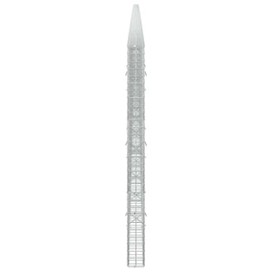Γκαμπιόν με σύρμα 5 mm και πλέγμα 5x5 cm 1100x10x150 εκ - Pakobazaar