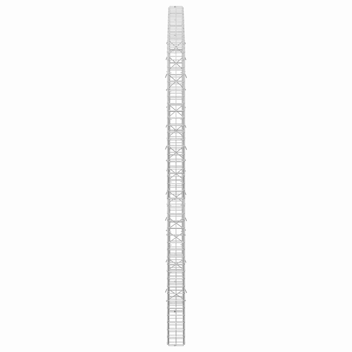 Γκαμπιόν με σύρμα 5 mm και πλέγμα 5x5 cm 150x10x200 εκ