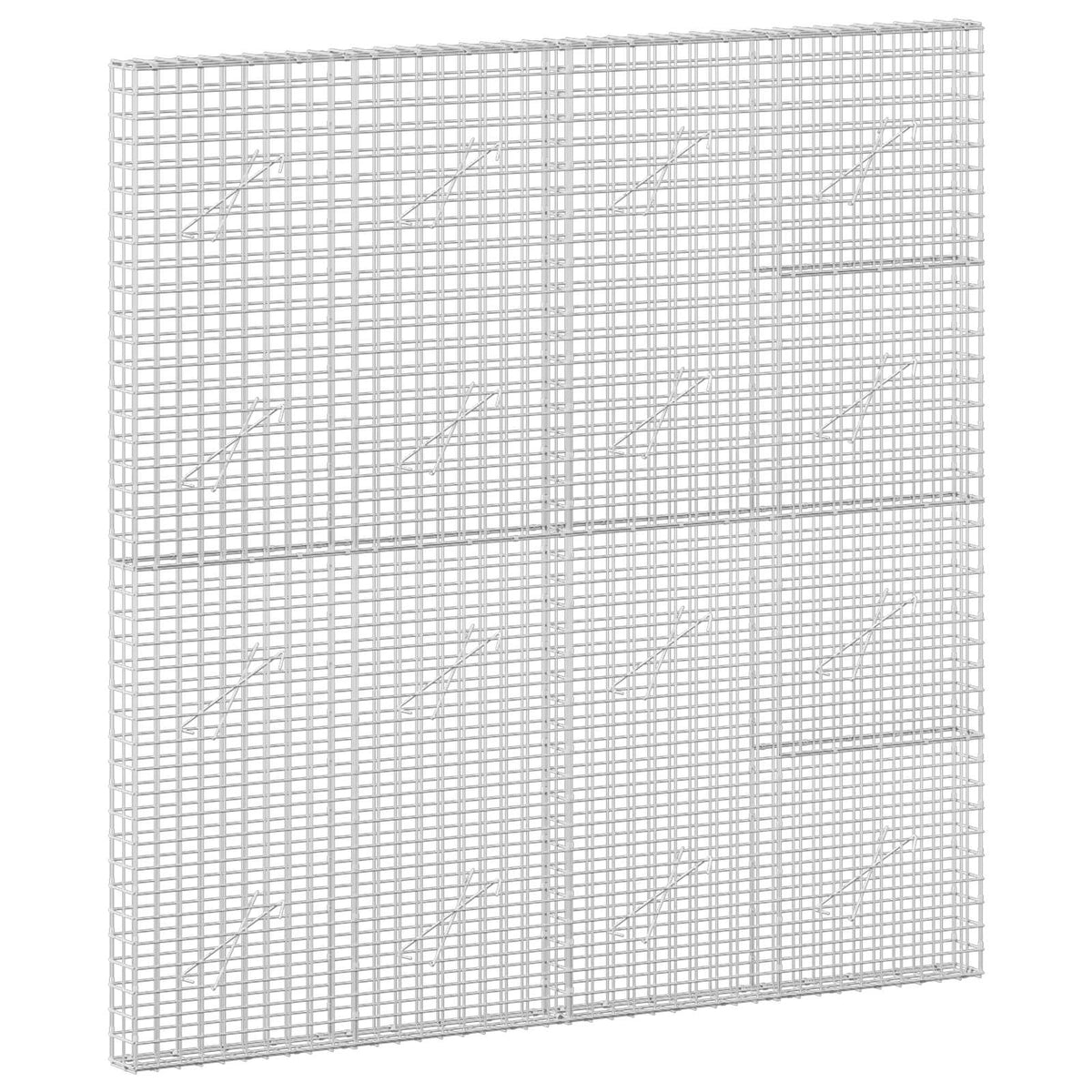 Γκαμπιόν με σύρμα 5 mm και πλέγμα 5x5 cm 200x10x200 εκ - Pakobazaar