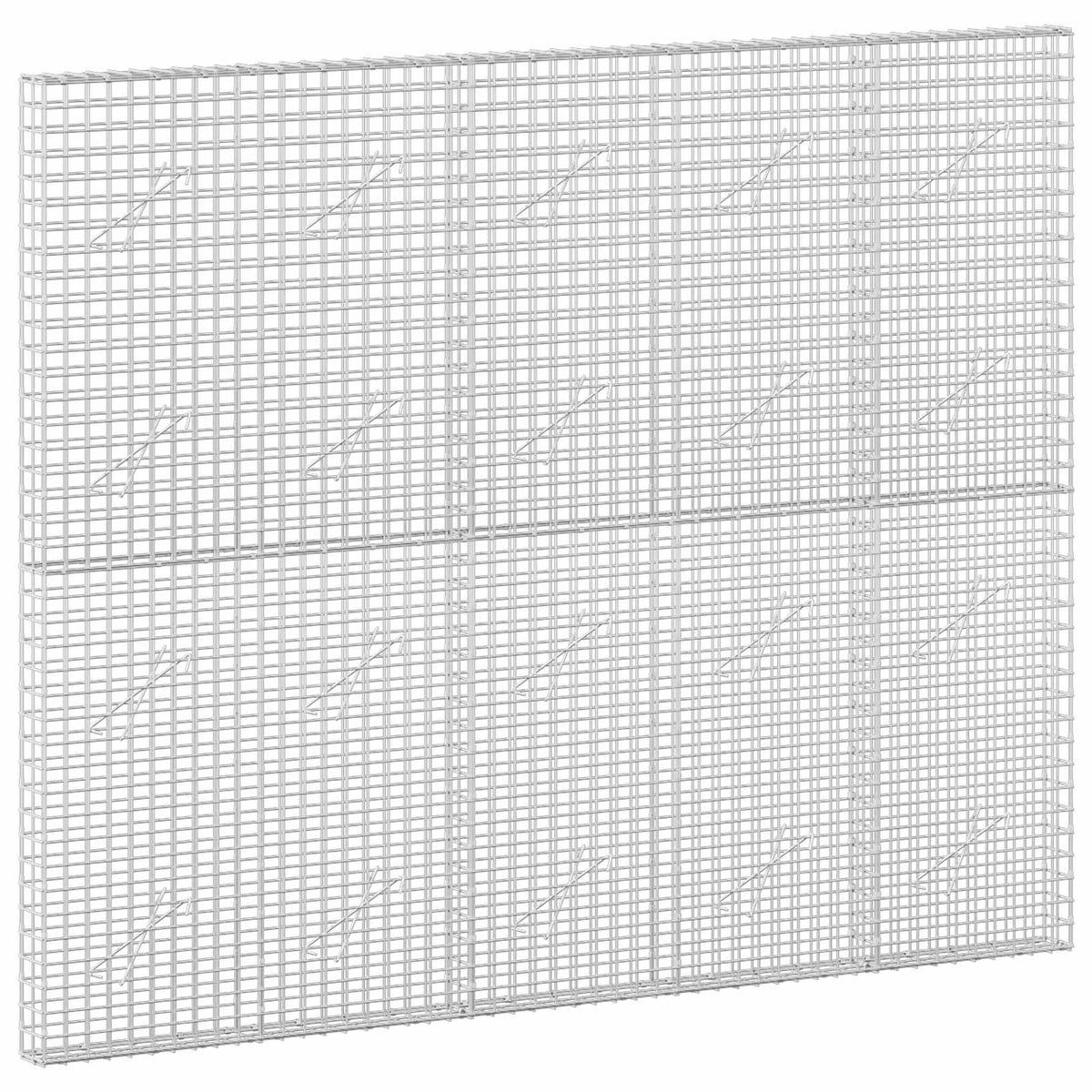 Γκαμπιόν με σύρμα 5 mm και πλέγμα 5x5 cm 250x10x200 εκ.