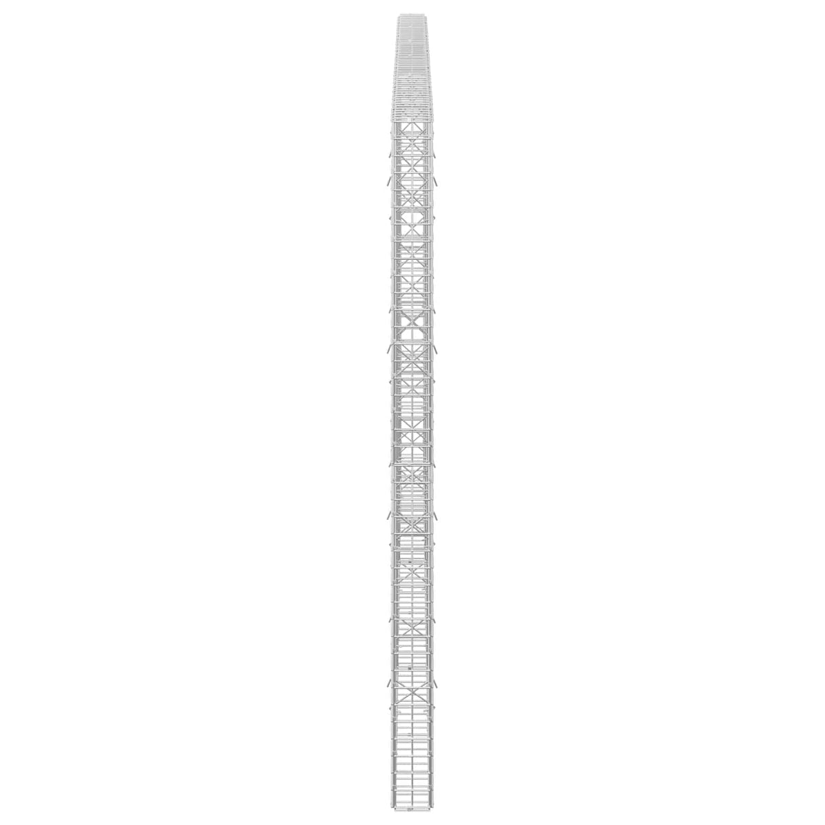 Γκαμπιόν με σύρμα 5 mm και πλέγμα 5x5 cm 300x10x200 εκ