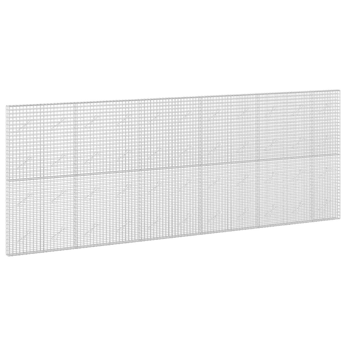 Γκαμπιόν με σύρμα 5 mm και πλέγμα 5x5 cm 550x10x200 εκ - Pakobazaar