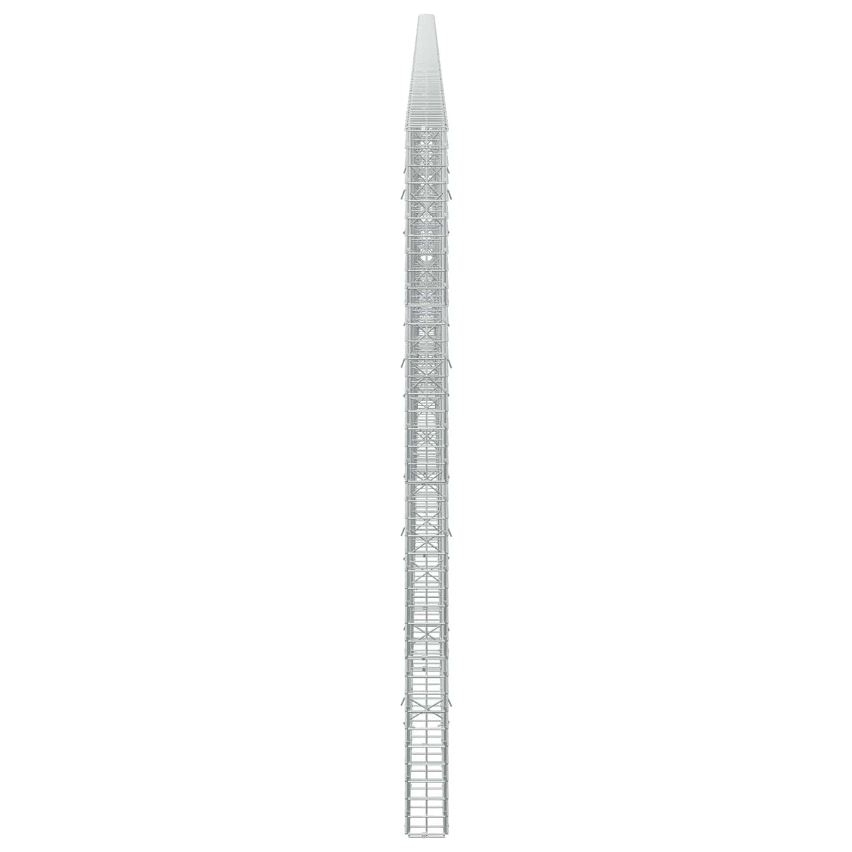 Γκαμπιόν με σύρμα 5 mm και πλέγμα 5x5 cm 800x10x200 εκ - Pakobazaar