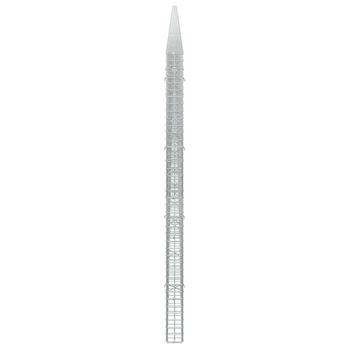 Γκαμπιόν με σύρμα 5 mm και πλέγμα 5x5 cm 1150x10x200 εκ