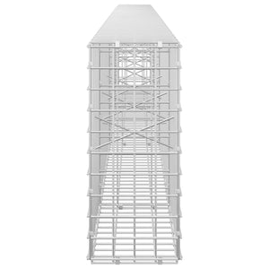 Γκαμπιόν με σύρμα 5 mm και πλέγμα 5x5 cm 350x20x50 εκ - Pakobazaar