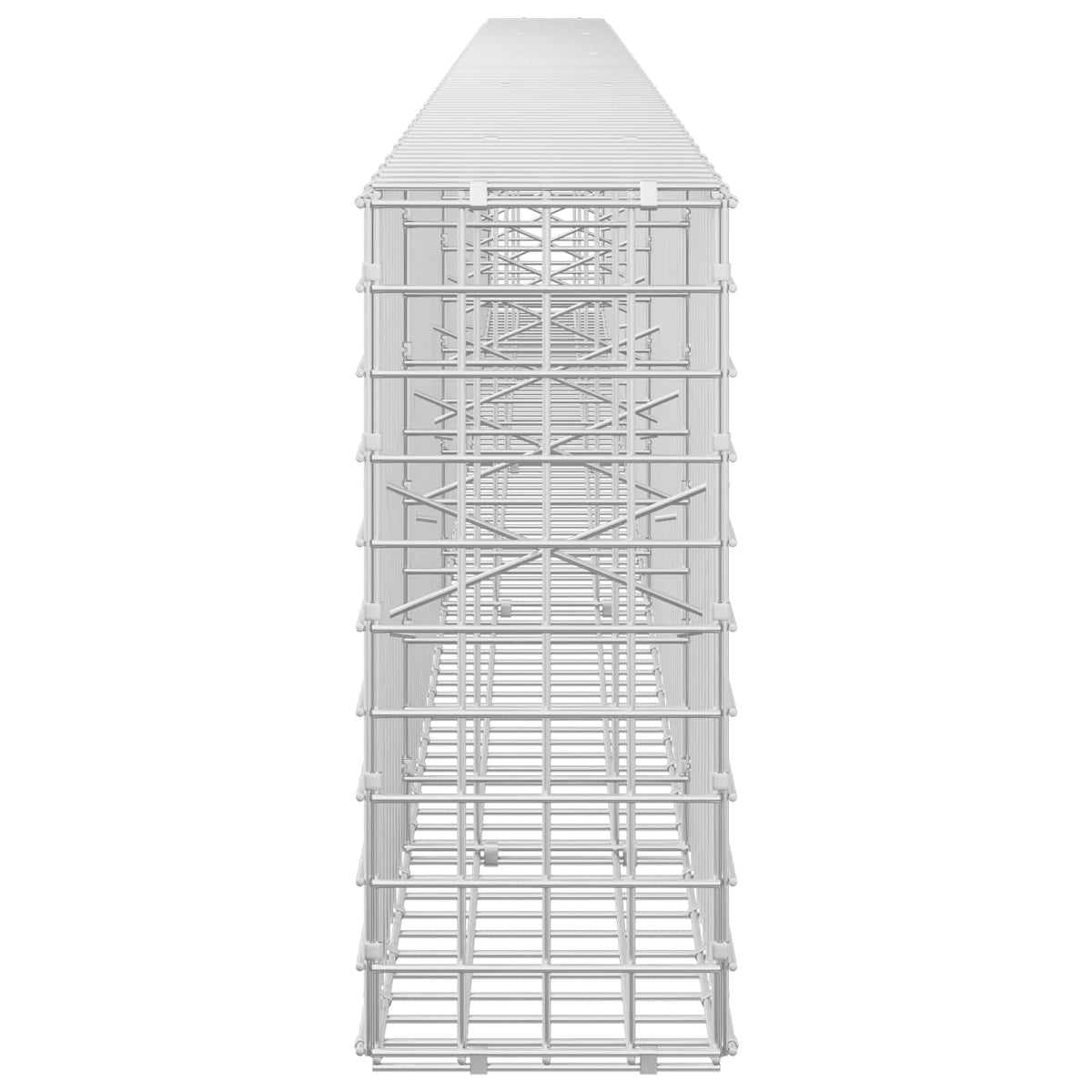 Γκαμπιόν με σύρμα 5 mm και πλέγμα 5x5 cm 450x20x50 εκ