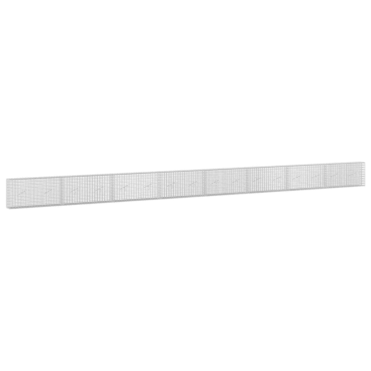 Γκαμπιόν με σύρμα 5 mm και πλέγμα 5x5 cm 800x20x50 εκ