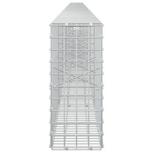 Γκαμπιόν με σύρμα 5 mm και πλέγμα 5x5 cm 800x20x50 εκ