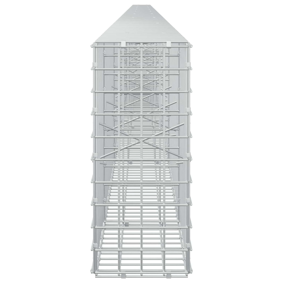 Γκαμπιόν με σύρμα 5 mm και πλέγμα 5x5 cm 950x20x50 εκ - Pakobazaar