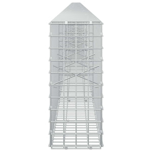 Γκαμπιόν με σύρμα 5 mm και πλέγμα 5x5 cm 1100x20x50 εκ - Pakobazaar