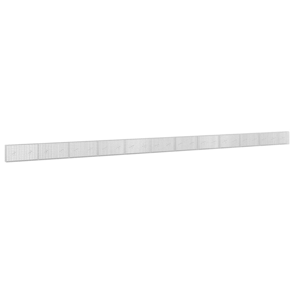 Γκαμπιόν με σύρμα 5 mm και πλέγμα 5x5 cm 1150x20x50 εκ