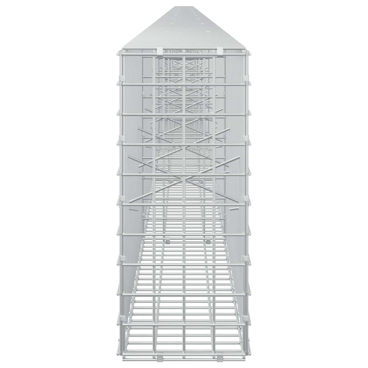 Γκαμπιόν με σύρμα 5 mm και πλέγμα 5x5 cm 1200x20x50 εκ