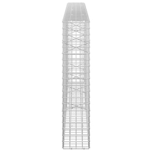 Γκαμπιόν με σύρμα 5 mm και πλέγμα 5x5 cm 200x20x100 εκ