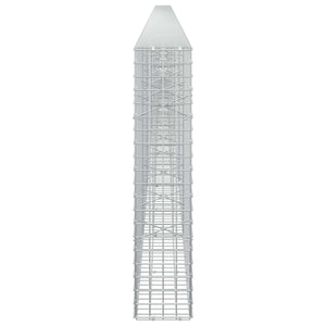 Γκαμπιόν με σύρμα 5 mm και πλέγμα 5x5 cm 800x20x100 εκ - Pakobazaar
