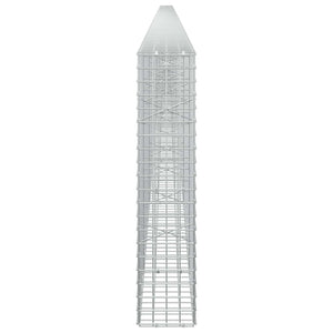Γκαμπιόν με σύρμα 5 mm και πλέγμα 5x5 cm 950x20x100 εκ. - Pakobazaar