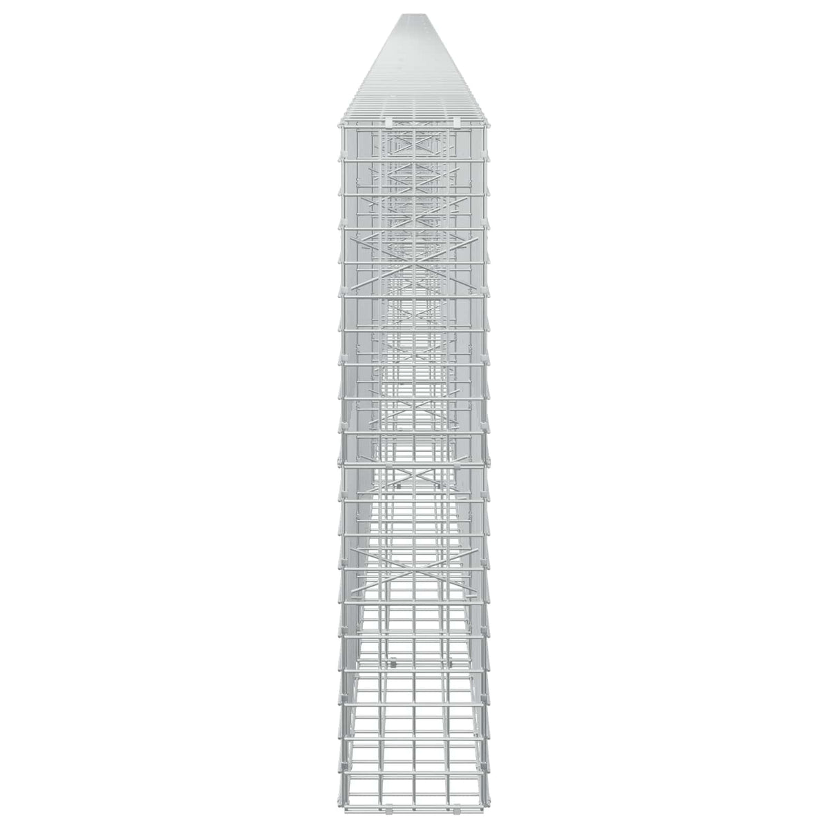Γκαμπιόν με σύρμα 5 mm και πλέγμα 5x5 cm 1150x20x100 εκ