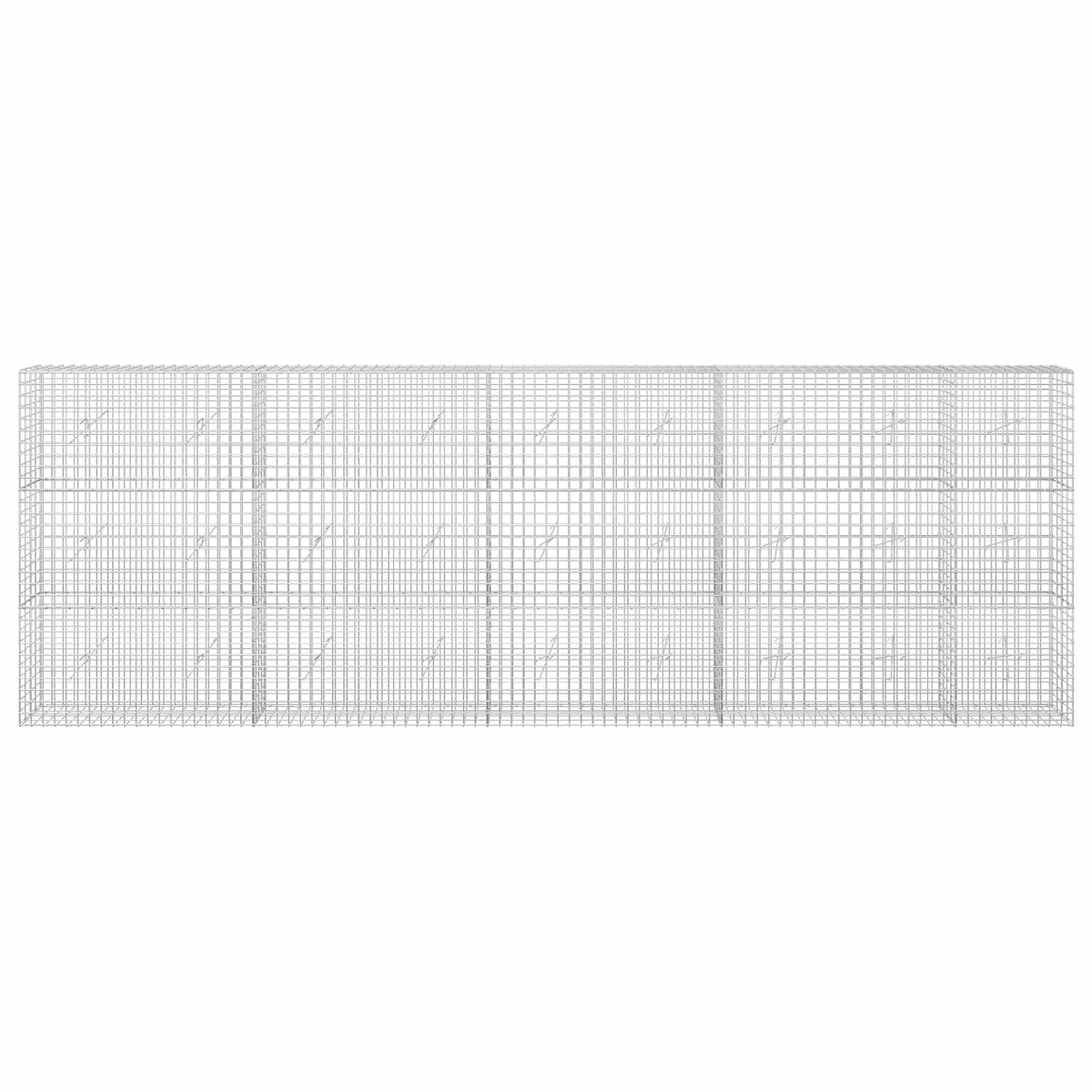 Γκαμπιόν με σύρμα 5 mm και πλέγμα 5x5 cm 450x20x150 εκ - Pakobazaar
