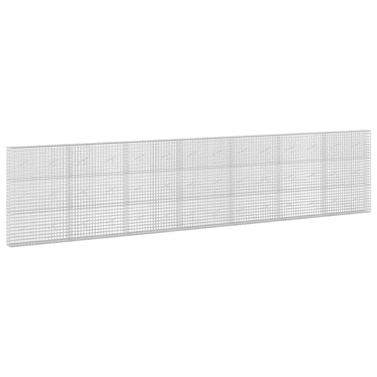 Γκαμπιόν με σύρμα 5 mm και πλέγμα 5x5 cm 700x20x150 εκ