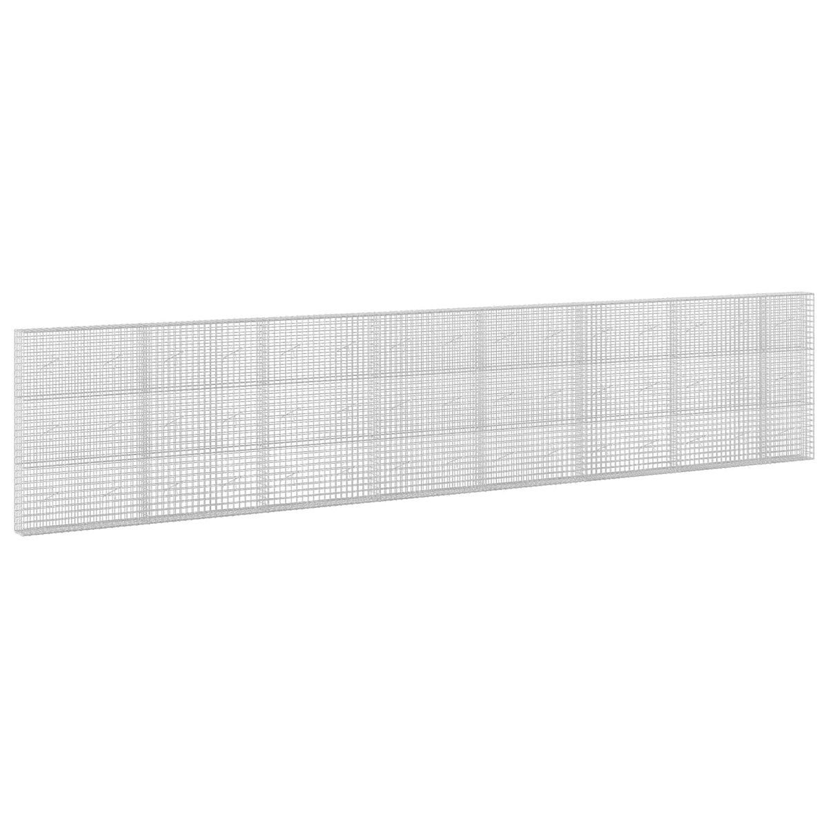 Γκαμπιόν με σύρμα 5 mm και πλέγμα 5x5 cm 750x20x150 εκ