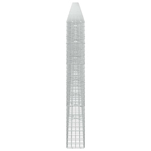 Γκαμπιόν με σύρμα 5 mm και πλέγμα 5x5 cm 800x20x150 εκ - Pakobazaar