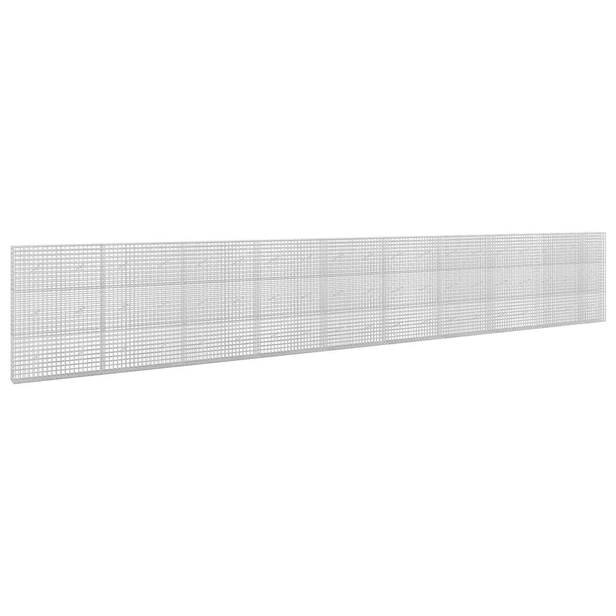 Γκαμπιόν με σύρμα 5 mm και πλέγμα 5x5 cm 950x20x150 εκ