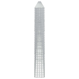 Γκαμπιόν με σύρμα 5 mm και πλέγμα 5x5 cm 1000x20x150 εκ - Pakobazaar