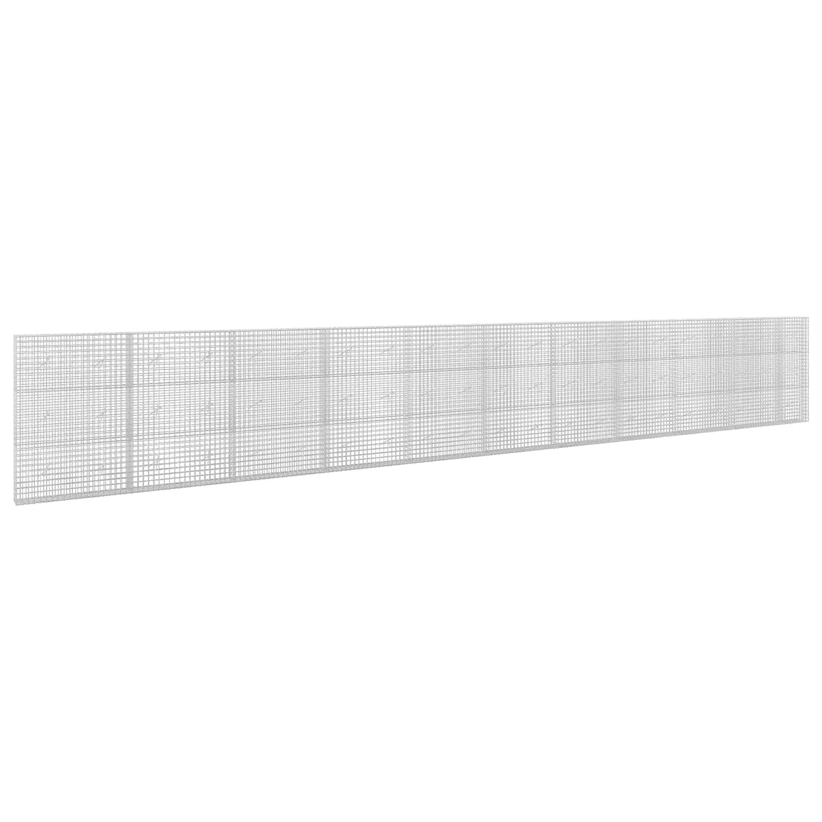 Γκαμπιόν με σύρμα 5 mm και πλέγμα 5x5 cm 1050x20x150 εκ