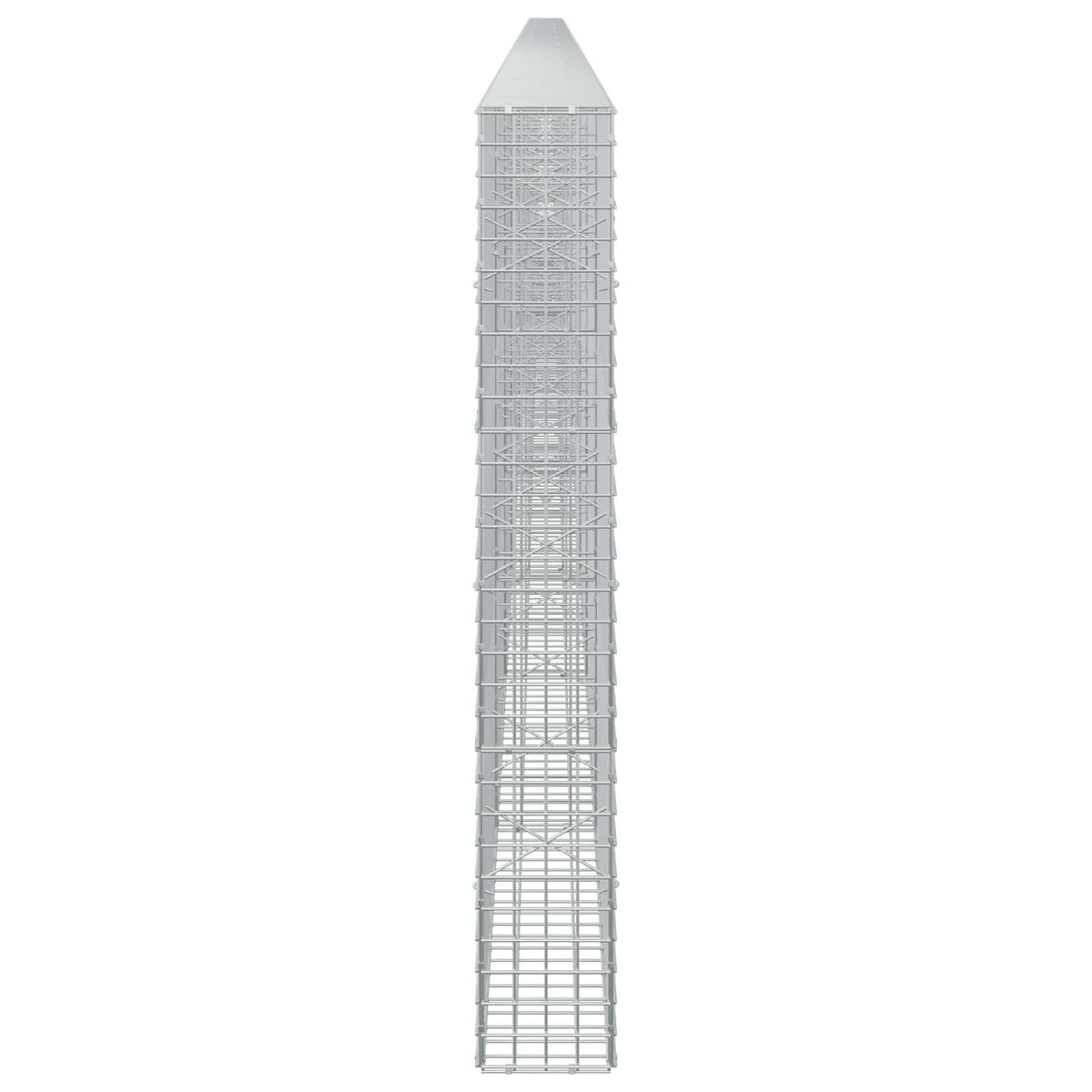 Γκαμπιόν με σύρμα 5 mm και πλέγμα 5x5 cm 1050x20x150 εκ