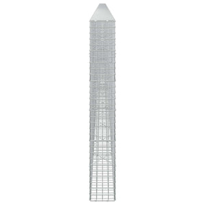 Γκαμπιόν με σύρμα 5 mm και πλέγμα 5x5 cm 1100x20x150 εκ - Pakobazaar