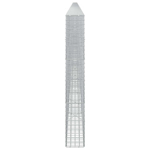 Γκαμπιόν με σύρμα 5 mm και πλέγμα 5x5 cm 1200x20x150 εκ - Pakobazaar