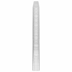 Γκαμπιόν με σύρμα 5 mm και πλέγμα 5x5 cm 150x20x200 εκ - Pakobazaar