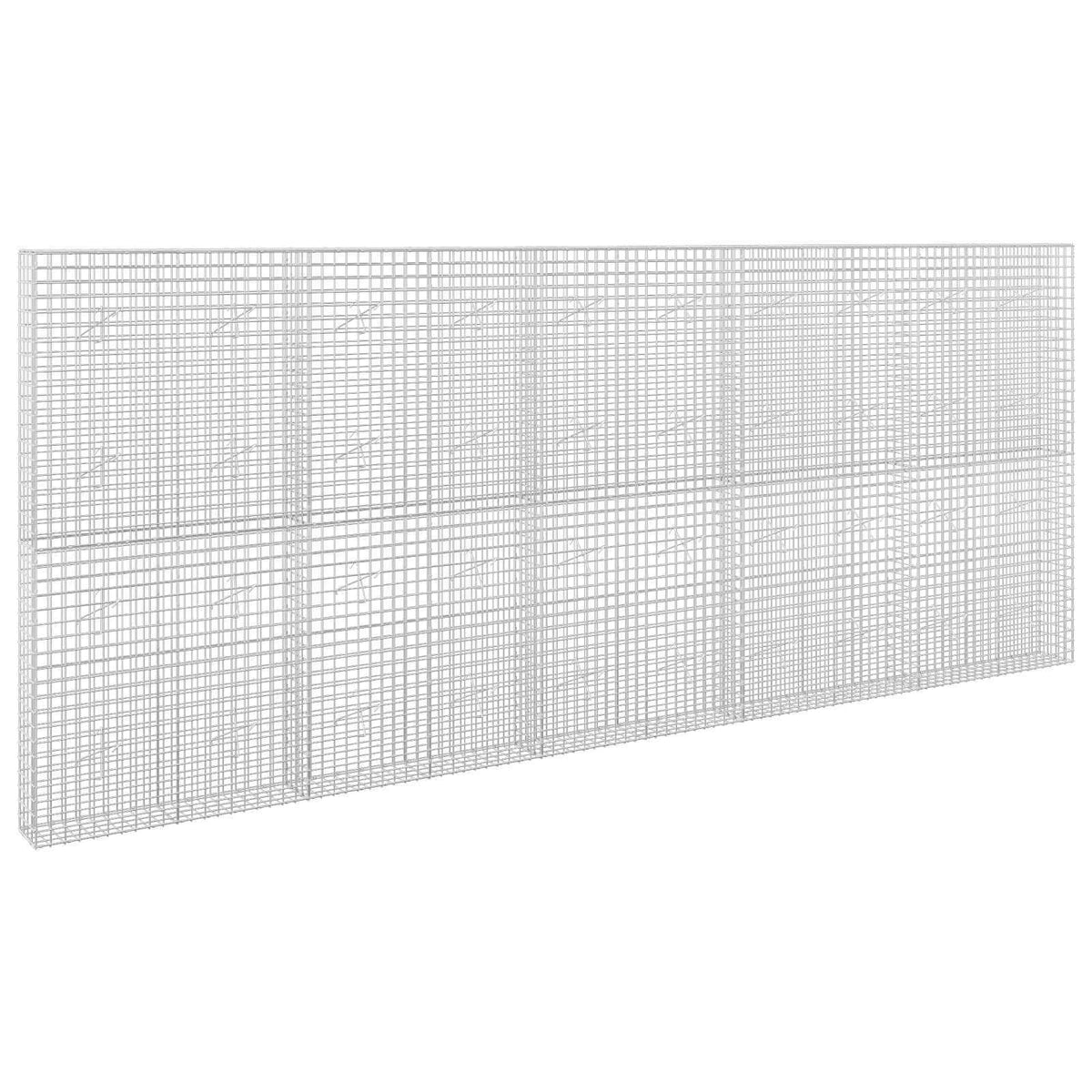 Γκαμπιόν με σύρμα 5 mm και πλέγμα 5x5 cm 500x20x200 εκ - Pakobazaar