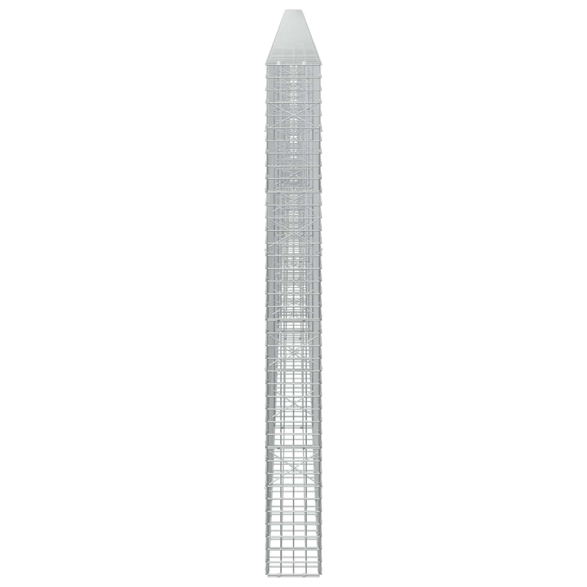 Γκαμπιόν με σύρμα 5 mm και πλέγμα 5x5 cm 700x20x200 εκ - Pakobazaar