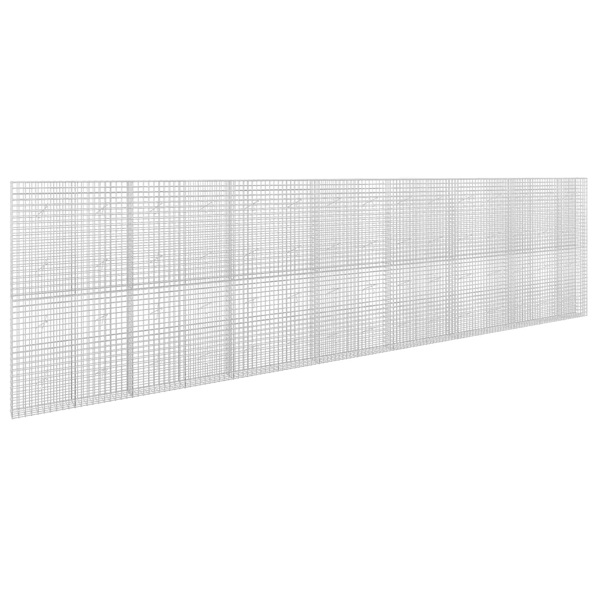 Γκαμπιόν με σύρμα 5 mm και πλέγμα 5x5 cm 750x20x200 εκ - Pakobazaar