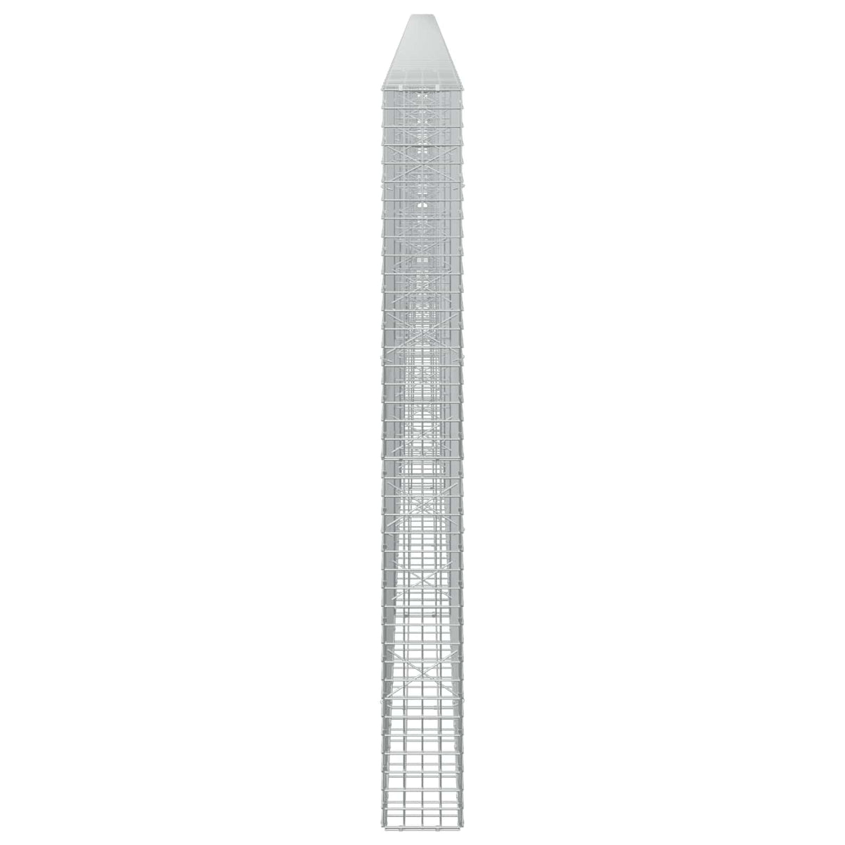 Γκαμπιόν με σύρμα 5 mm και πλέγμα 5x5 cm 750x20x200 εκ - Pakobazaar