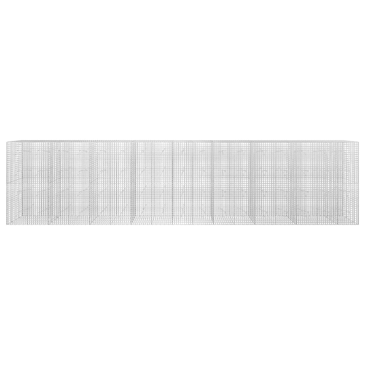Γκαμπιόν με σύρμα 5 mm και πλέγμα 5x5 cm 850x20x200 εκ - Pakobazaar
