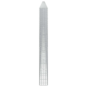 Γκαμπιόν με σύρμα 5 mm και πλέγμα 5x5 cm 850x20x200 εκ - Pakobazaar