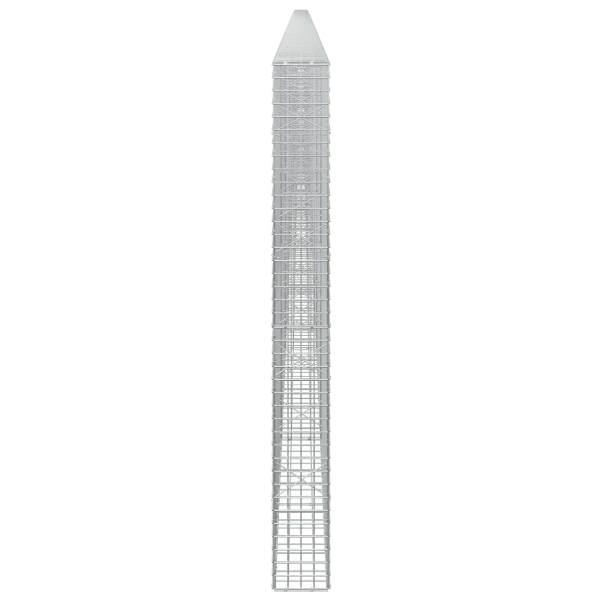 Γκαμπιόν με σύρμα 5 mm και πλέγμα 5x5 cm 950x20x200 εκ - Pakobazaar