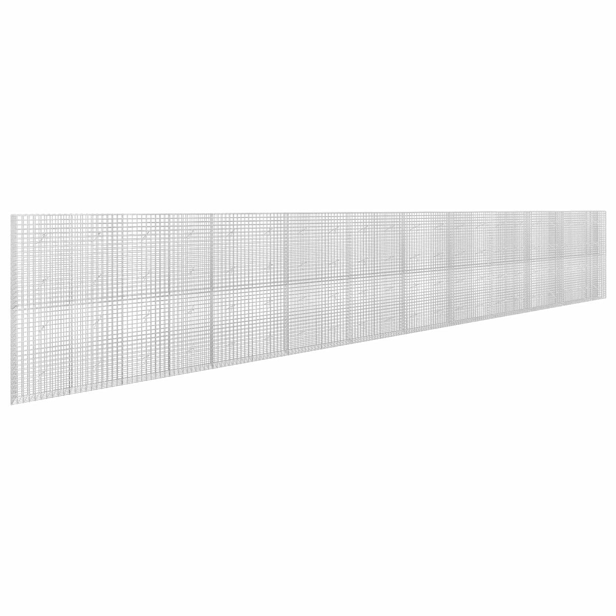 Γκαμπιόν με σύρμα 5 mm και πλέγμα 5x5 cm 1050x20x200 εκ