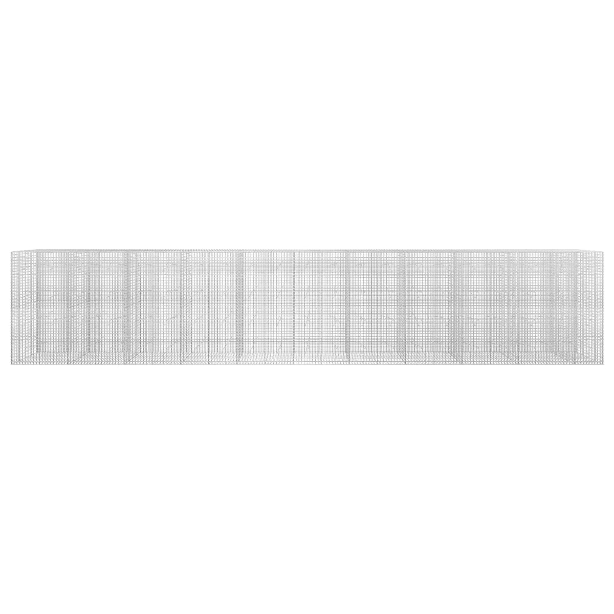 Γκαμπιόν με σύρμα 5 mm και πλέγμα 5x5 cm 1050x20x200 εκ