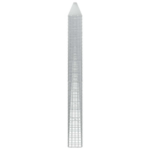 Γκαμπιόν με σύρμα 5 mm και πλέγμα 5x5 cm 1050x20x200 εκ