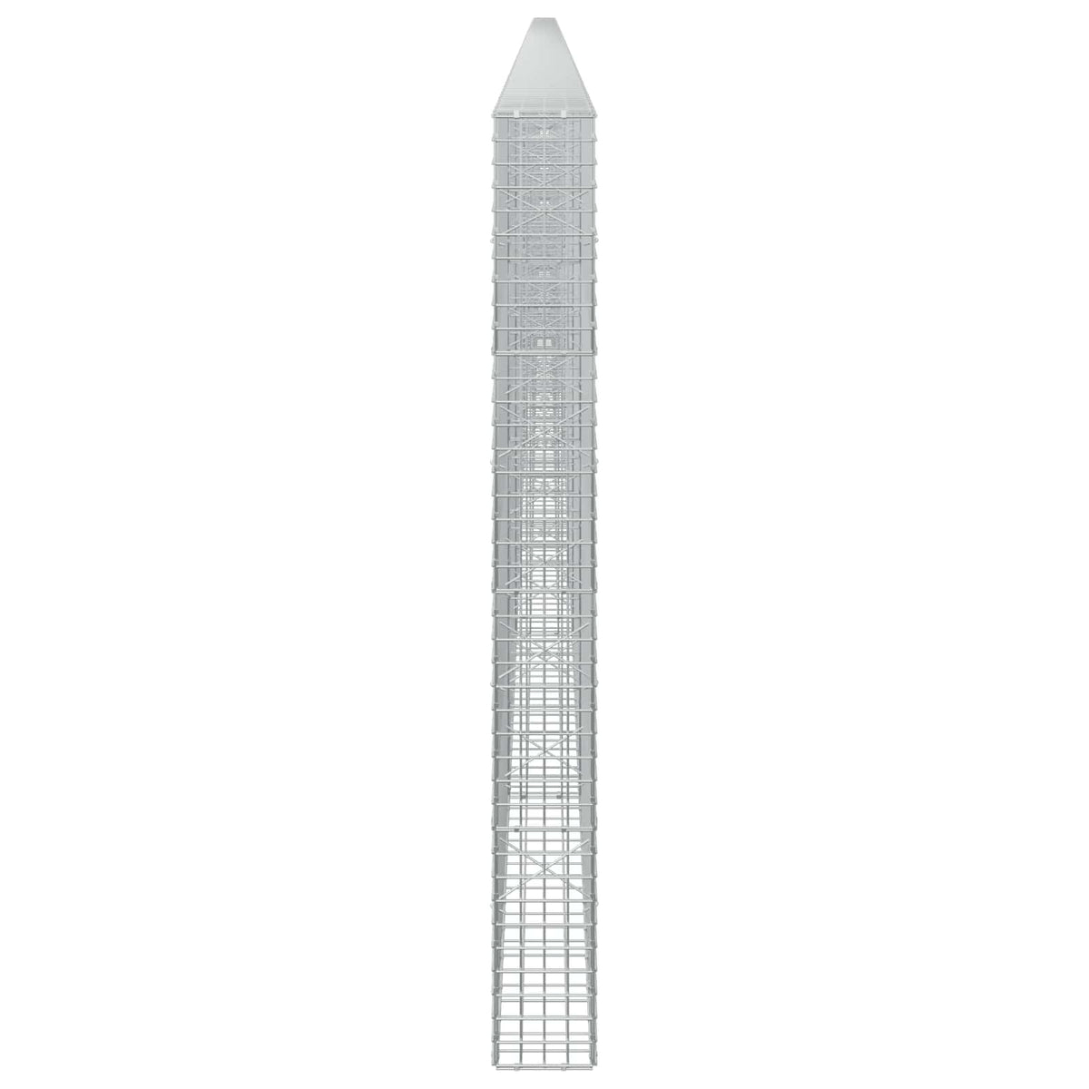 Γκαμπιόν με σύρμα 5 mm και πλέγμα 5x5 cm 1100x20x200 εκ - Pakobazaar