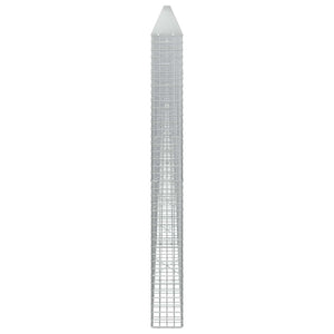 Γκαμπιόν με σύρμα 5 mm και πλέγμα 5x5 cm 1150x20x200 εκ - Pakobazaar