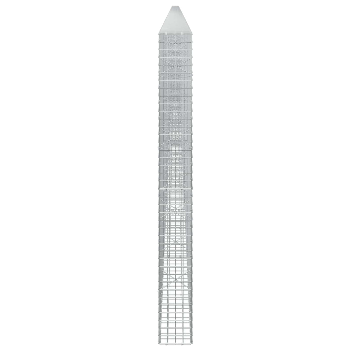 Γκαμπιόν με σύρμα 5 mm και πλέγμα 5x5 cm 1200x20x200 εκ