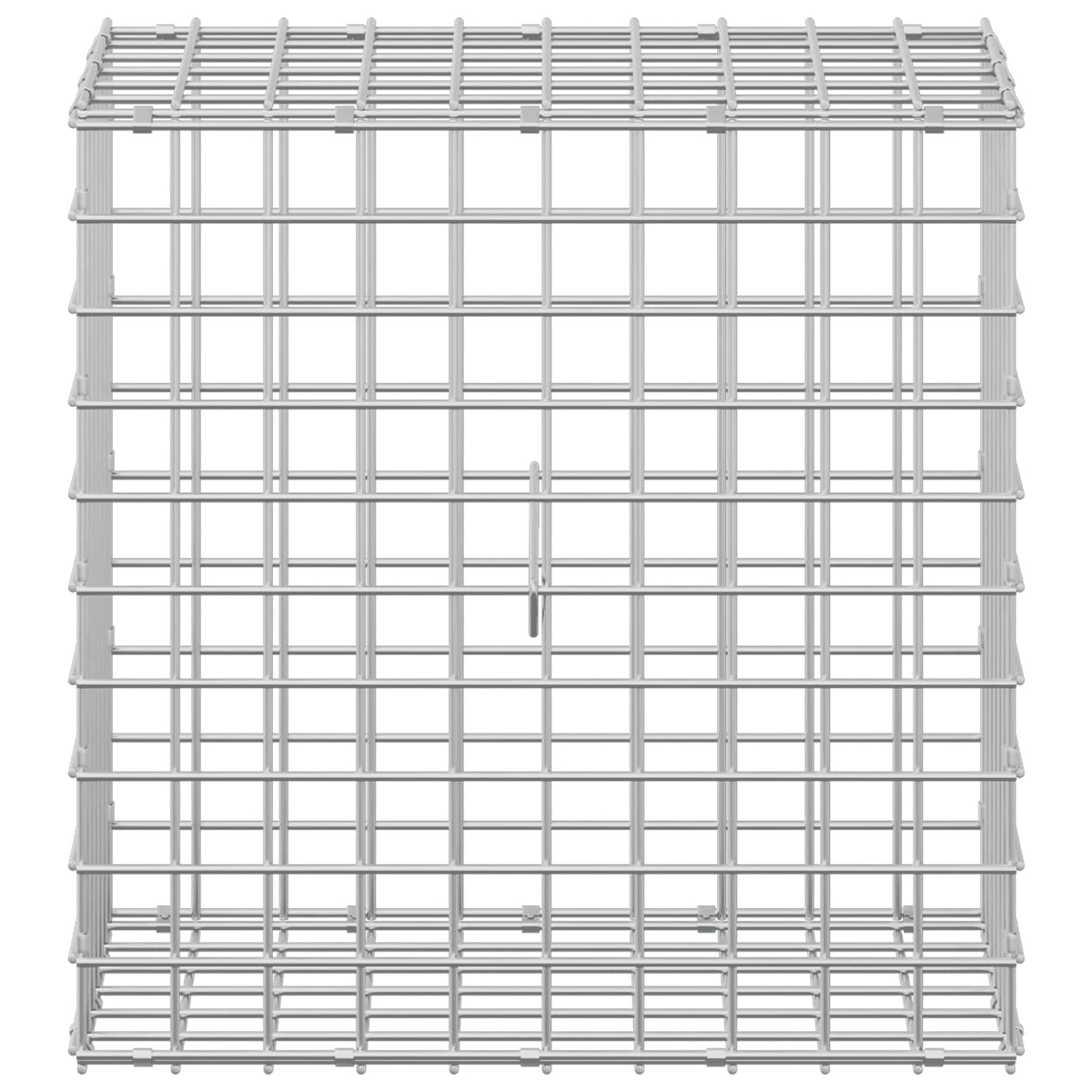 Γκαμπιόν με σύρμα 5 mm και πλέγμα 5x5 cm 50x30x50 εκ. - Pakobazaar