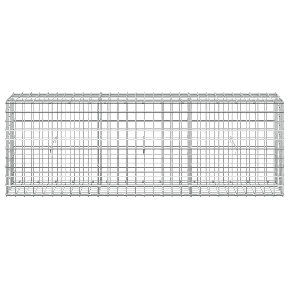Γκαμπιόν με σύρμα 5 mm και πλέγμα 5x5 cm 150x30x50 εκ