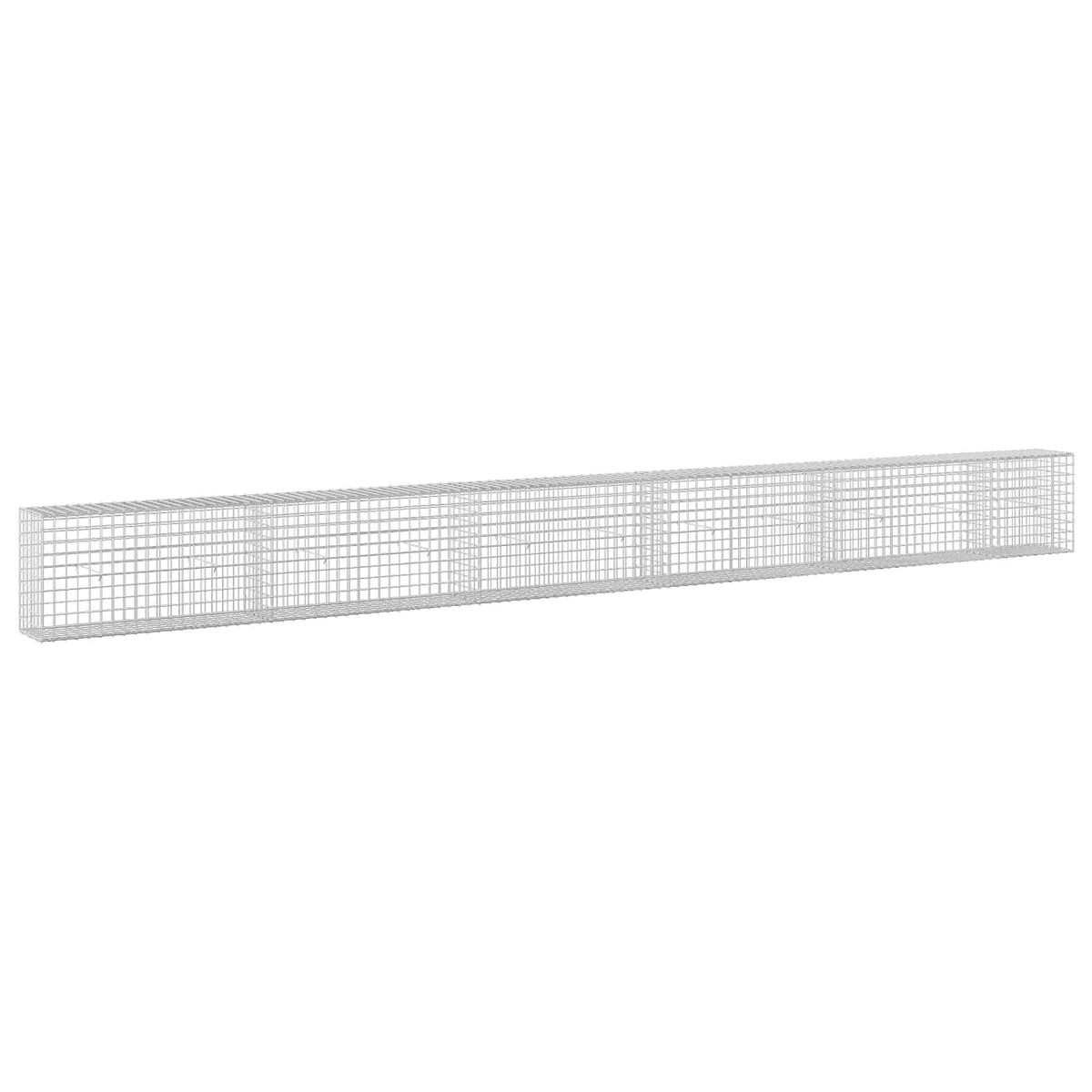 Γκαμπιόν με σύρμα 5 mm και πλέγμα 5x5 cm 550x30x50 εκ