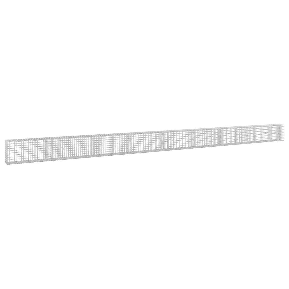 Γκαμπιόν με σύρμα 5 mm και πλέγμα 5x5 cm 850x30x50 εκ - Pakobazaar